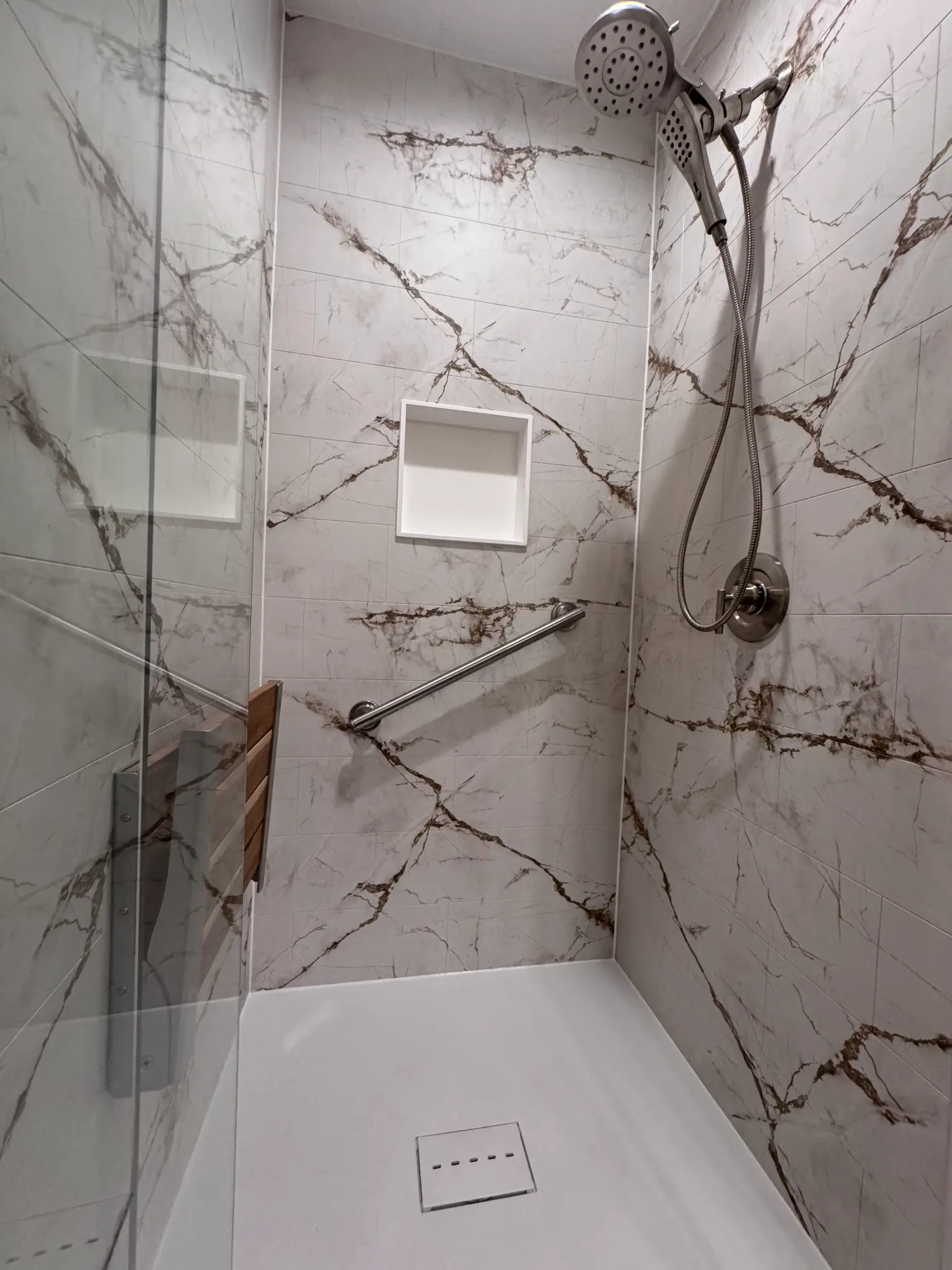 Marble Accent Wall Installation